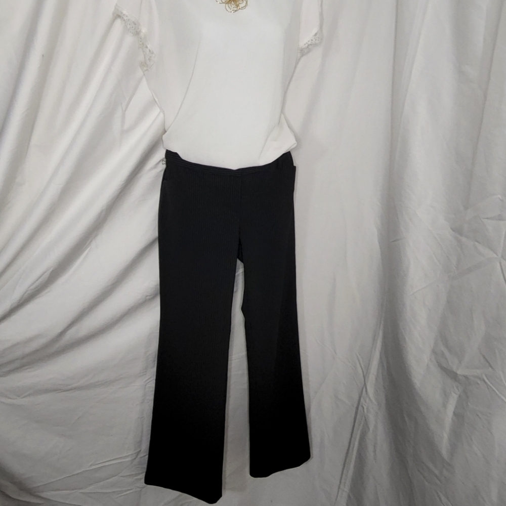 2/$20 Express Pinstriped Slacks Editor 6R